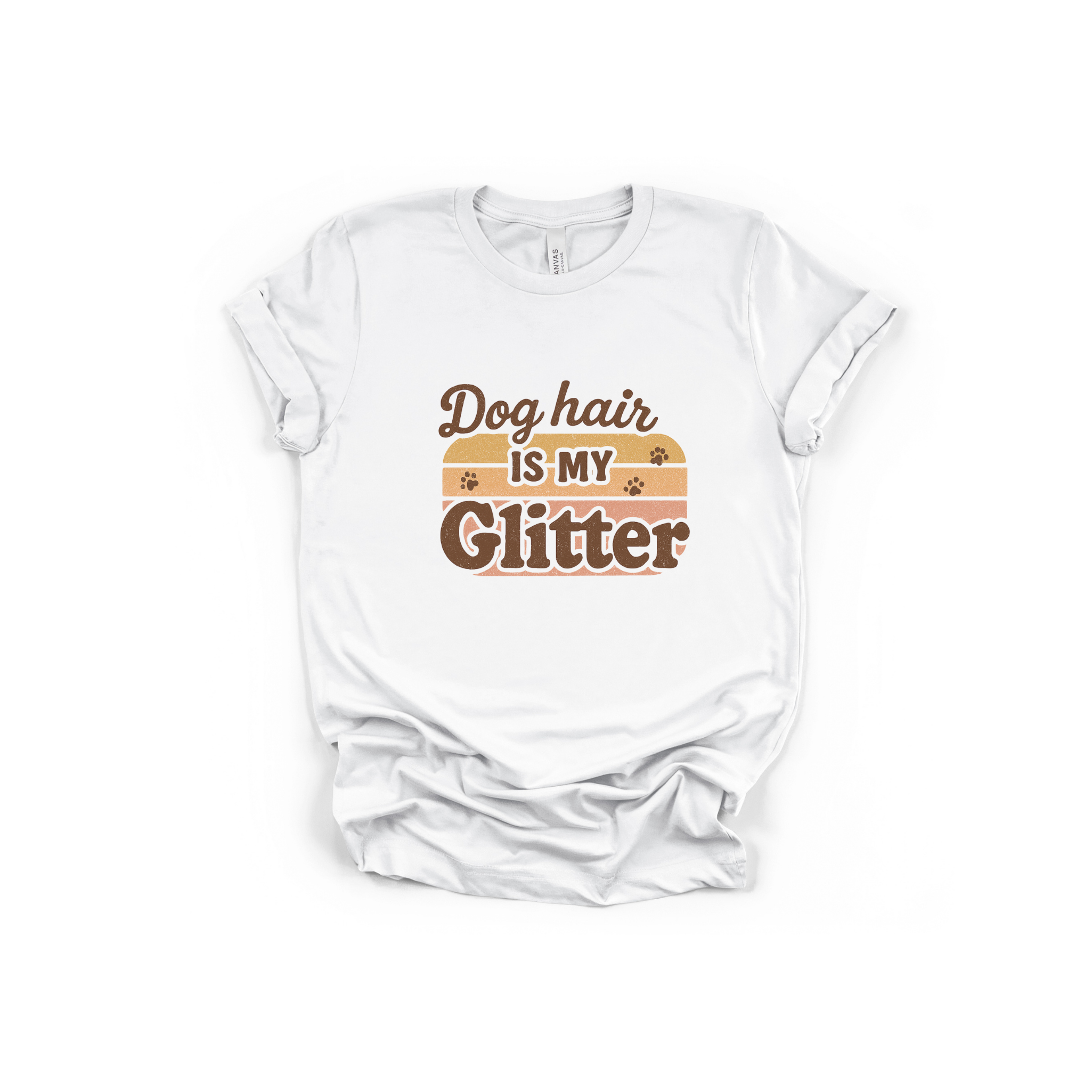 Dog Hair Is My Glitter T-Shirt — Funny Dog Lover Tee