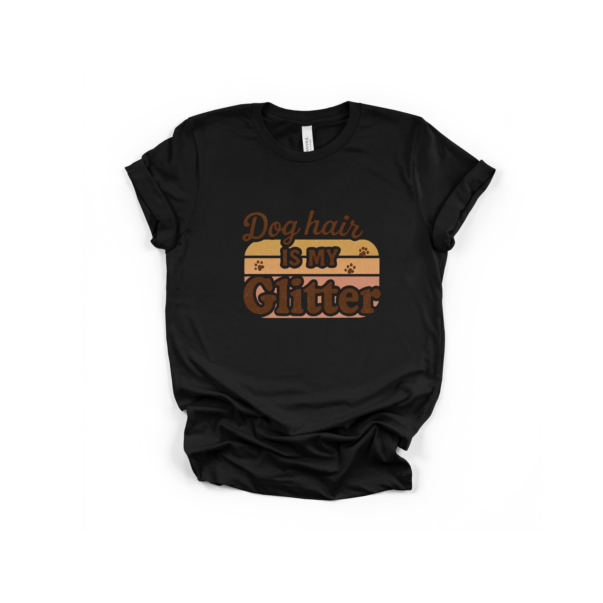 Dog Hair Is My Glitter T-Shirt — Funny Dog Lover Tee