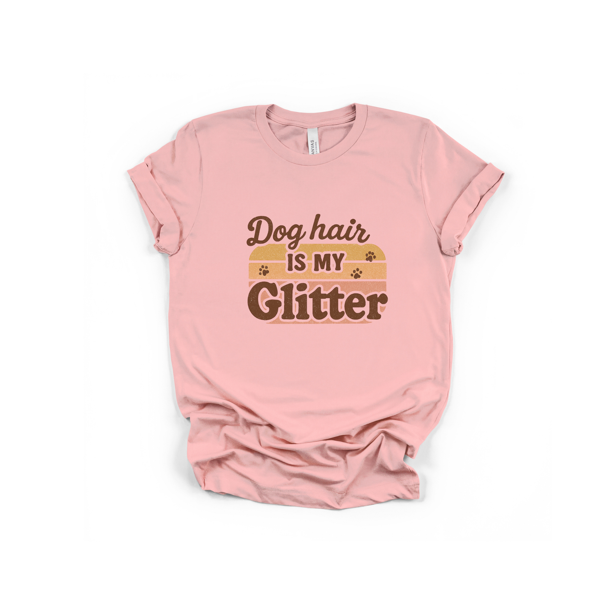 Dog Hair Is My Glitter T-Shirt — Funny Dog Lover Tee